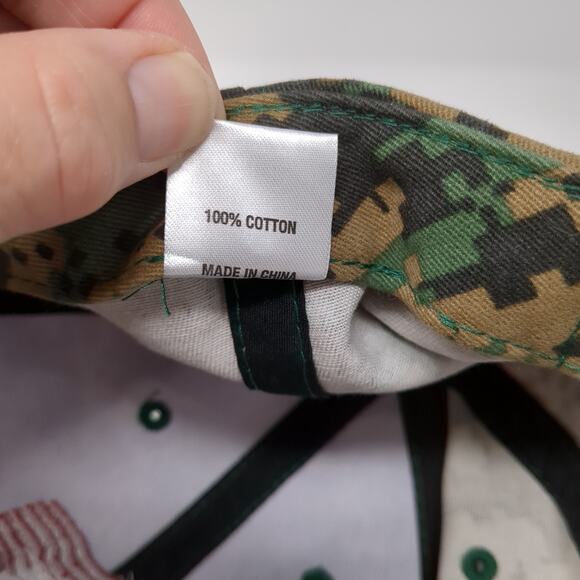 U.S. Flag Homes For Our Troops Strapback Baseball Cap Multi One Size Camo Rothco - Picture 10 of 10